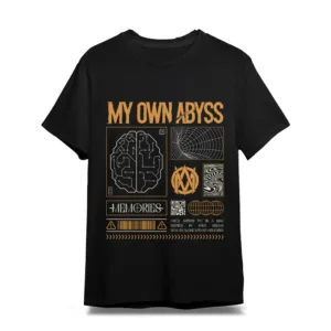 Front side of T-Shirt "Memories" from band "My Own Abyss"
