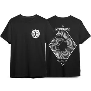 My Own Abyss METALCORE FROM POLAND Black T-shirt BOTH