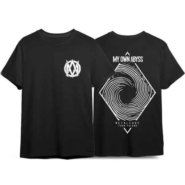 My Own Abyss METALCORE FROM POLAND Black T-shirt BOTH