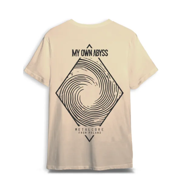 My Own Abyss METALCORE FROM POLAND Sand T-shirt Back