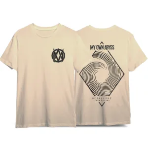 My Own Abyss METALCORE FROM POLAND Sand T-shirt BOTH