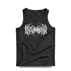 Koszulka typu Tanktop czarna z logiem zespołu My Own Abyss w stylistyce Deathcore